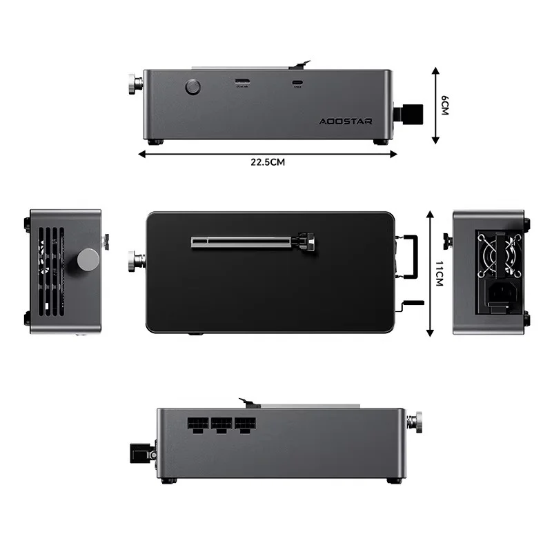 AOOSTAR AG01 AG02 EGPU Dock, O - Oculink Egpu Dock Graphics Card incelemesi ve fiyatı